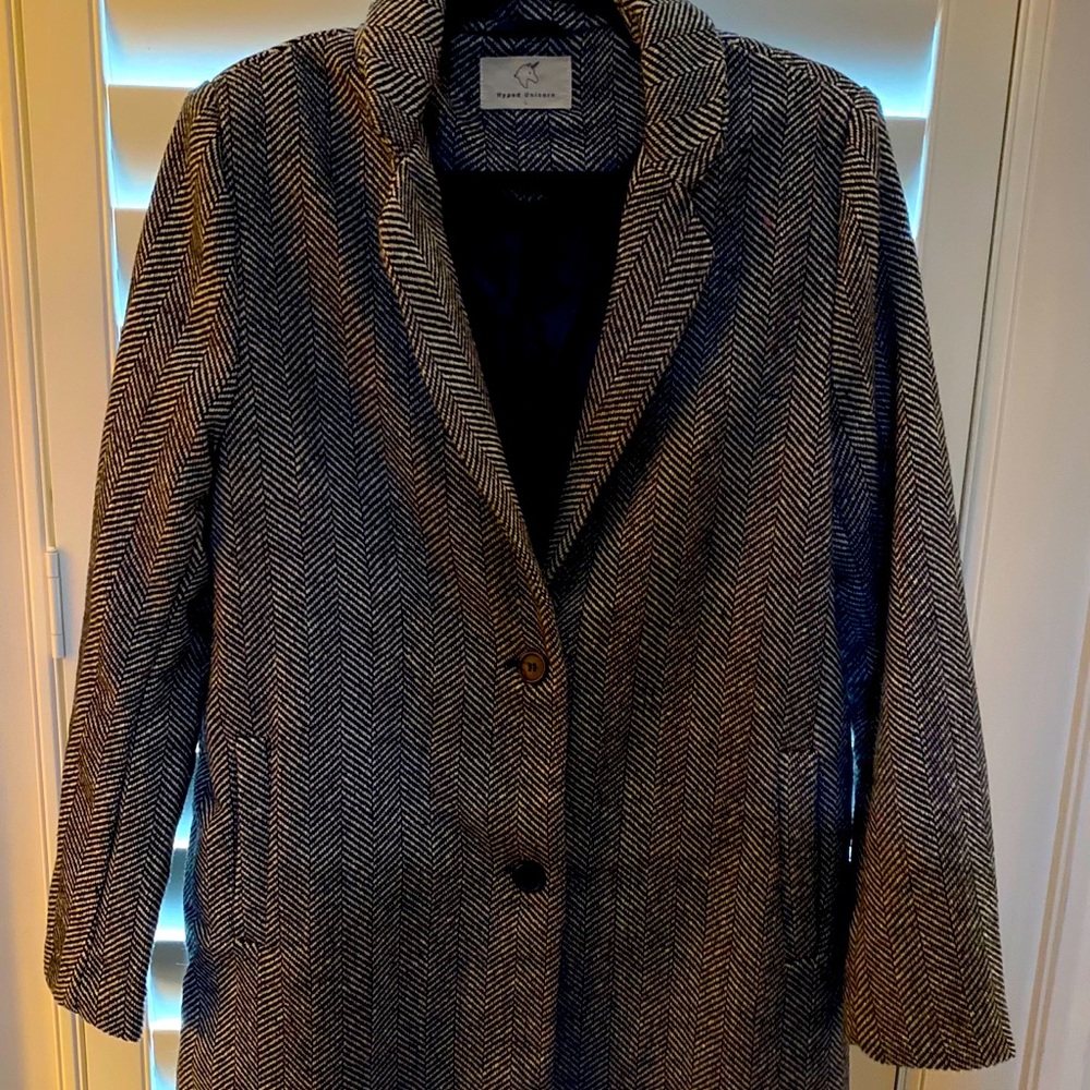 Hyped Unicorn mid-length coat
